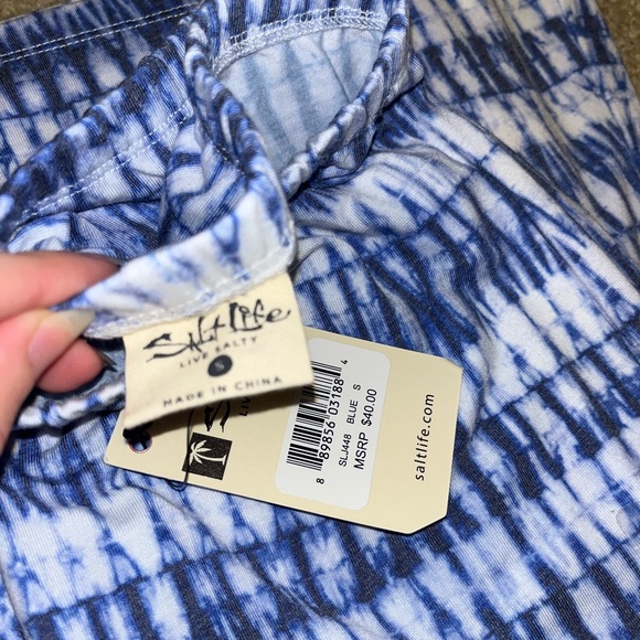 Salt Life Yoga Pants Size Small Spring Summer Comfy Flare Beachy Sweats. - Picture 4 of 5